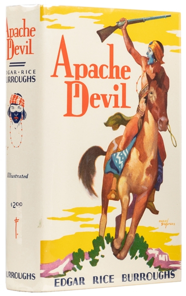  BURROUGHS, Edgar Rice (1875-1950). Apache Devil. Tarzana: E...