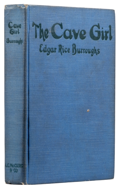  BURROUGHS, Edgar Rice (1875-1950). The Cave Girl. Chicago: ...