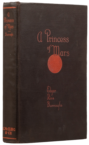  BURROUGHS, Edgar Rice (1875-1950). A Princess of Mars. Illu...