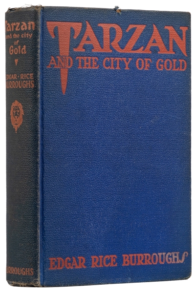  BURROUGHS, Edgar Rice (1875-1950). Tarzan and the City of G...