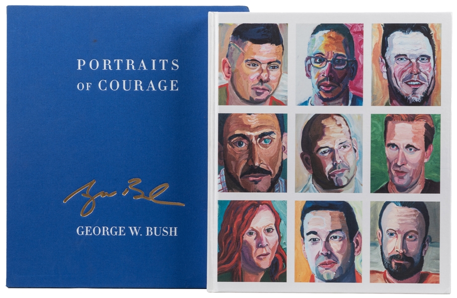  BUSH, George W. (b. 1946). Portraits of Courage. A Commande...