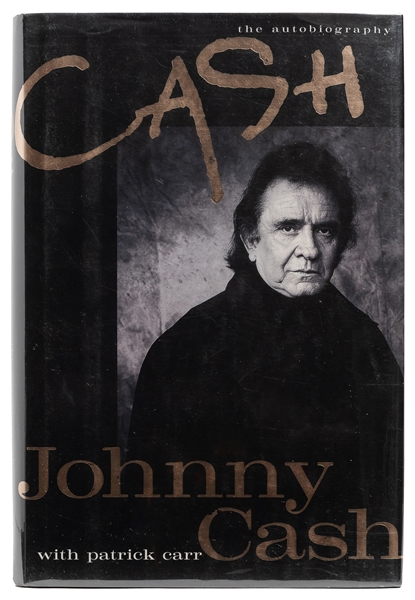  CASH, Johnny (1932-2003) and CARR, Patrick. Cash. The Autob...