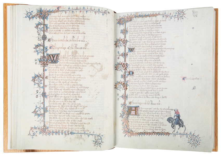  CHAUCER, Geoffrey (??-1400). The Canterbury Tales. The New ...