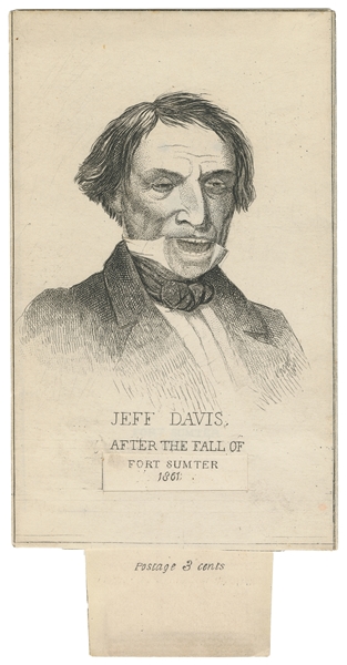  [DAVIS, Jefferson (1808-1889), subject]. “Jeff Davis After ...