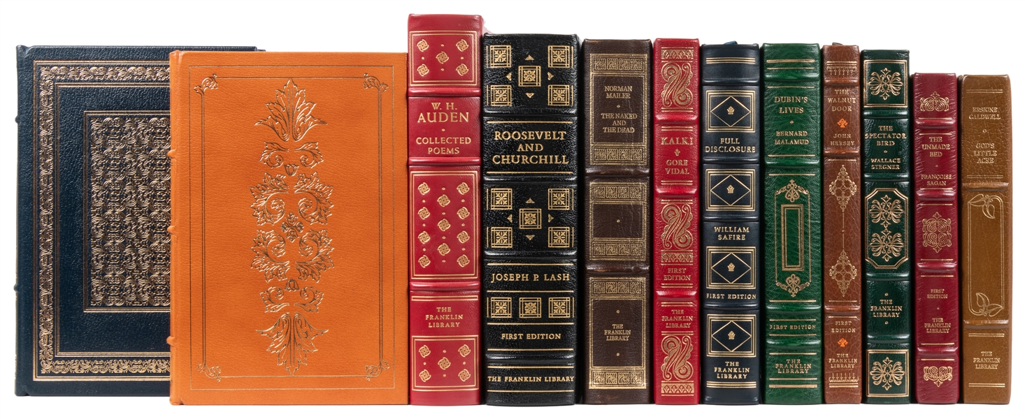  [FRANKLIN LIBRARY]. Group of 25 limited and signed first ed...