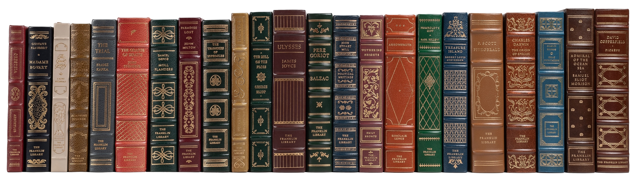  [FRANKLIN LIBRARY]. Group of 49 titles. Including: FITZGERA...