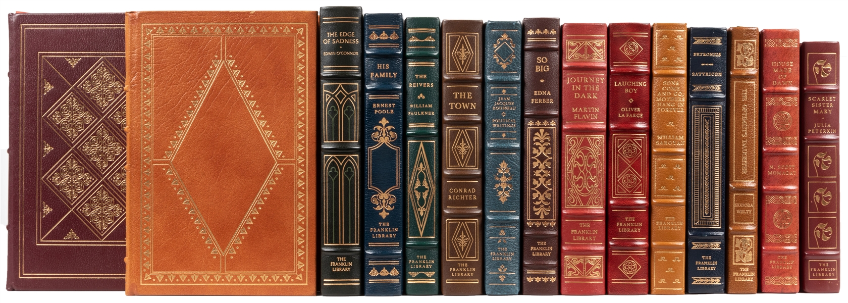  [FRANKLIN LIBRARY]. Group of 53 titles. Including: COOPER, ...