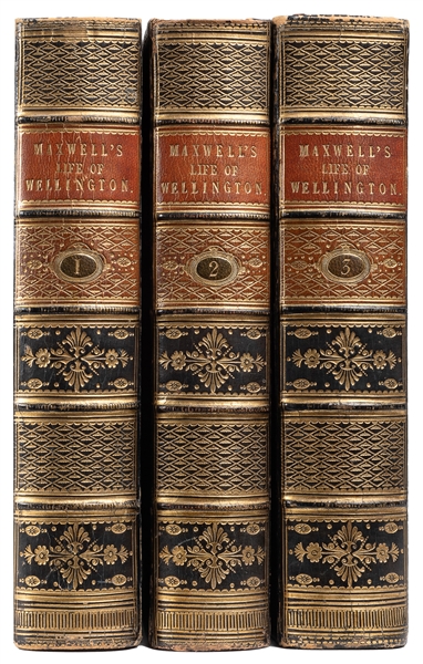  [FINE BINDINGS]. [WELLESLEY, Arthur, Duke of Wellington (17...