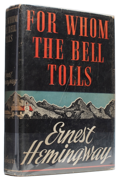  HEMINGWAY, Ernest (1899-1961). For Whom the Bell Tolls. New...