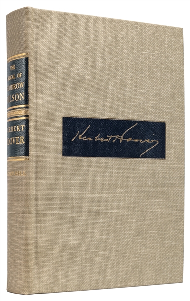  HOOVER, Herbert (1874-1964). The Ordeal of Woodrow Wilson. ...