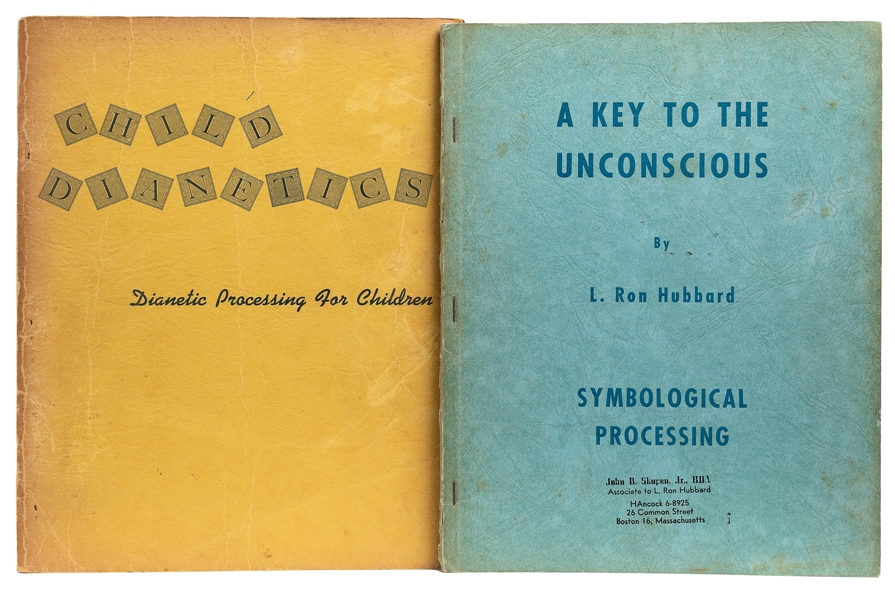  [HUBBARD, L. Ron (1911-1986)]. Pair of Early First Editions...