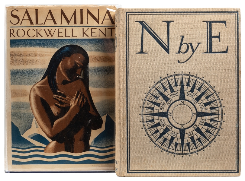  KENT, Rockwell (1882-1971). Pair of First Editions, Signed ...