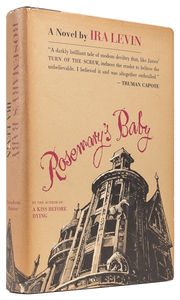  LEVIN, Ira (1929-2007). Rosemary’s Baby. New York: Random H...