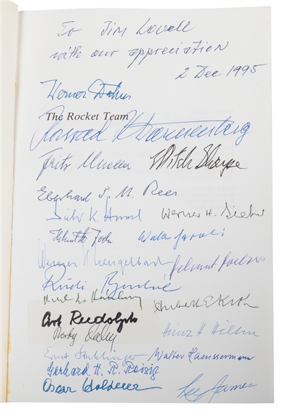  [LOVELL, James (b. 1928), his copy]. ORDWAY, Frederick J. I...