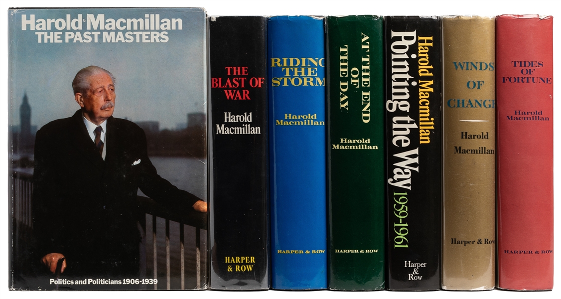  MACMILLAN, Harold (1894-1986). The Complete and Rare First ...