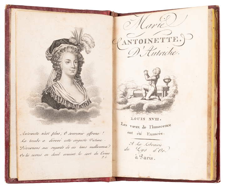  [MARIE ANTOINETTE, QUEEN OF FRANCE, (1755-1793), subject]. ...