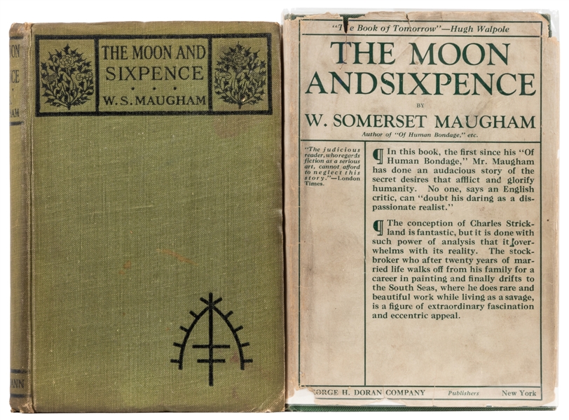  MAUGHAM, W. Somerset (1874-1965). The Moon and Sixpence. Ne...