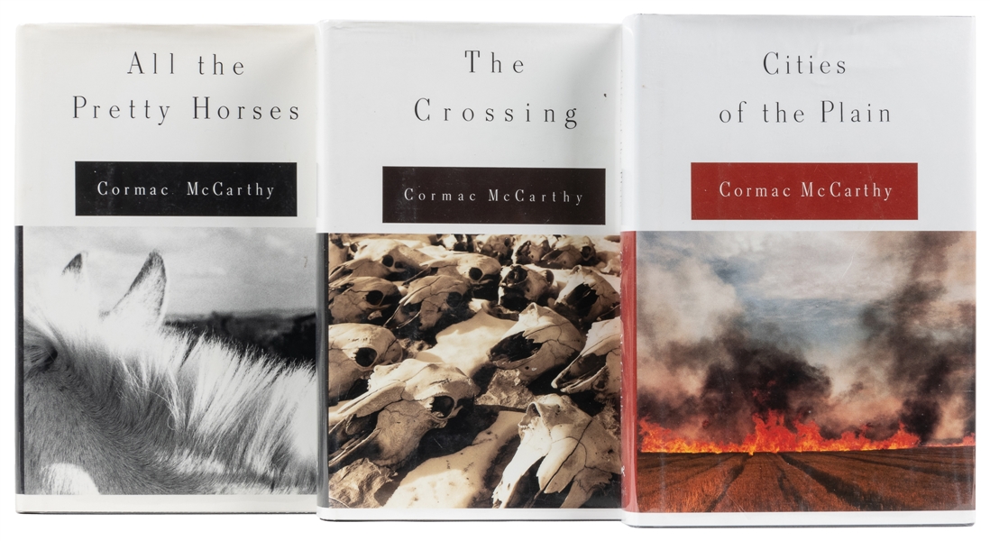  MCCARTHY, Cormac (1933-2023). The Border Trilogy, including...