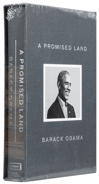  OBAMA, Barack (b. 1961). A Promised Land. New York: Crown, ...