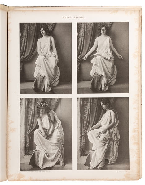  [PHOTOGRAPHY]. [NUDES]. [SCHENK, Charles (1845-1915), photo...