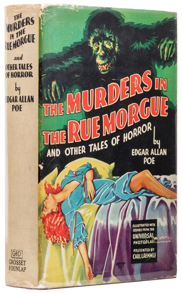  [PHOTOPLAY]. POE, Edgar Allan (1809-1849). The Murders in t...