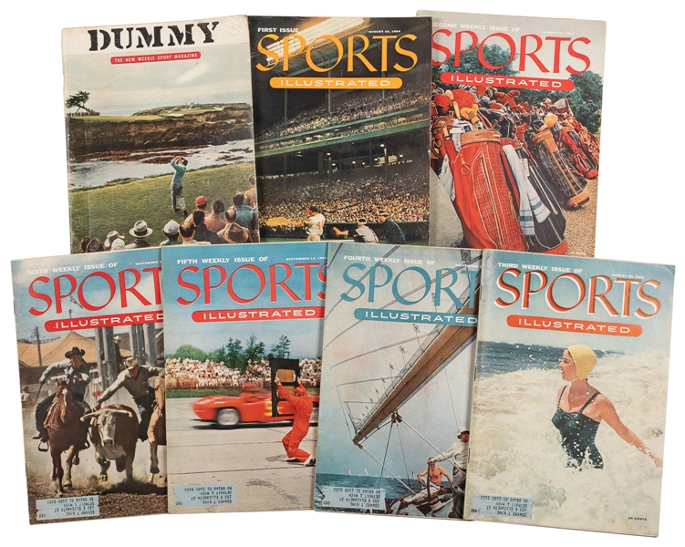  [SPORTS ILLUSTRATED]. The First Six Issues of this Famous S...