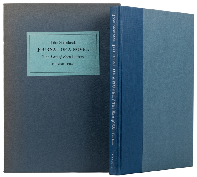  STEINBECK, John (1902-1968). Journal of a Novel. The East o...