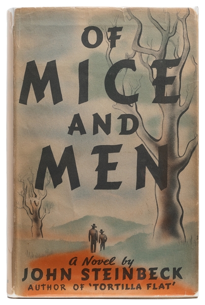  STEINBECK, John (1902-1968). Of Mice and Men. New York: Cov...