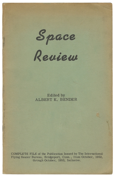  [U. F. O.s]. [BENDER, Albert K. (1921-2016), editor]. Space...