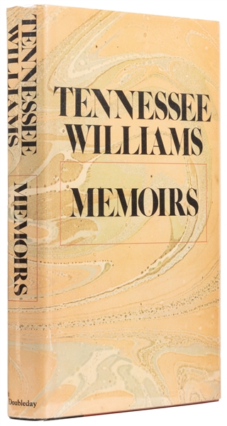  WILLIAMS, Tennessee (1911-1983). Memoirs. Garden City: Doub...