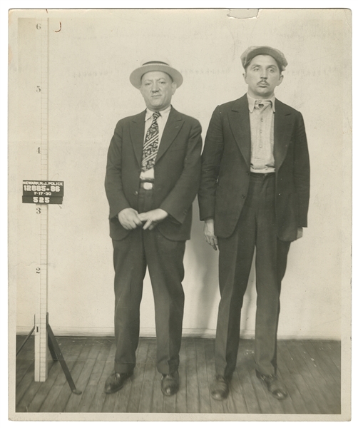  [MUGSHOTS]. Group of Nearly 35 Early Mugshots from Monroe, ...