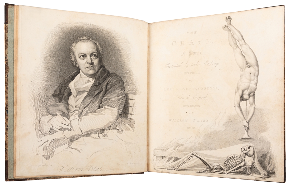  [BLAKE, William (1757-1827), illustrator]. BLAIR, Robert (1...