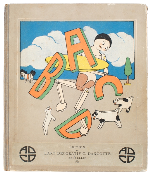  [BLANDIN, André (1878-1944), illustrator]. A B C D. Bruxell...