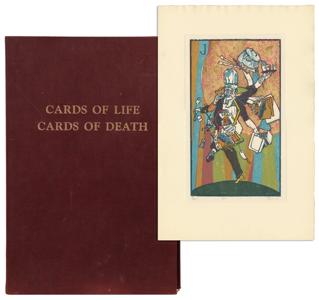  [DAVIES, Ted (1928-1993), artist]. Cards of Life, Cards of ...