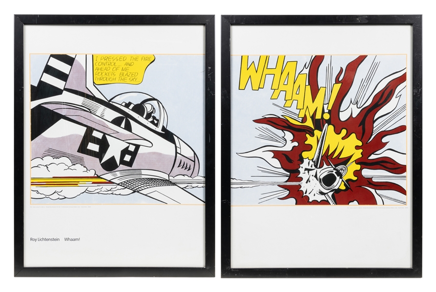  [POSTERS]. LICHTENSTEIN, Roy (American, 1923–1997). Whaam! ...