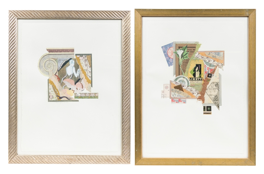  [COLLAGE]. MARKELL, Melissa (American, 20th century). Two W...