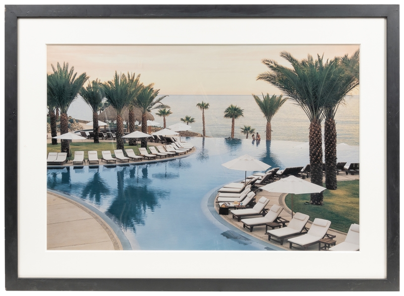  [ADVERTISING]. Five Hotel Advertising Photographs and Poste...