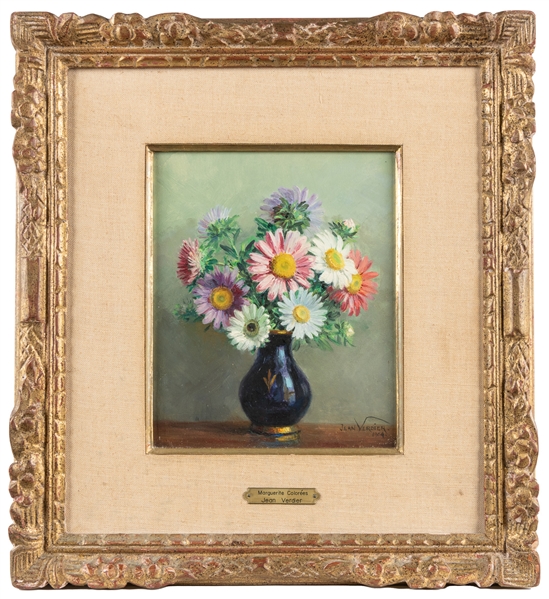  VERDIER, Jean (French, 1889–1976). Marguerite Colorees. 196...