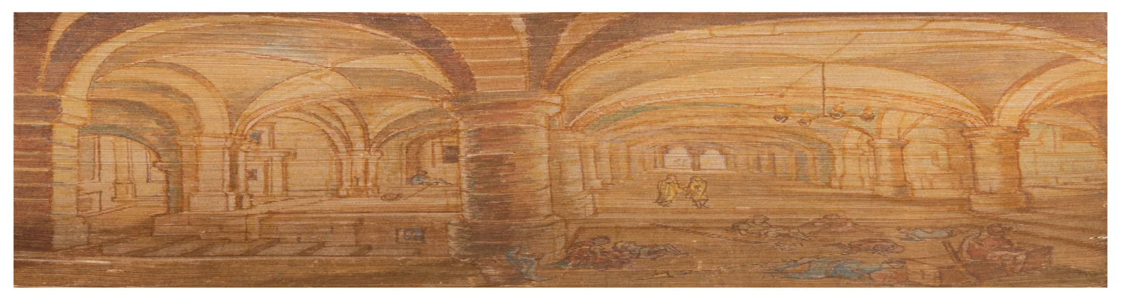  [FORE-EDGE PAINTING]. Psalms and Hymns for Divine Worship. ...