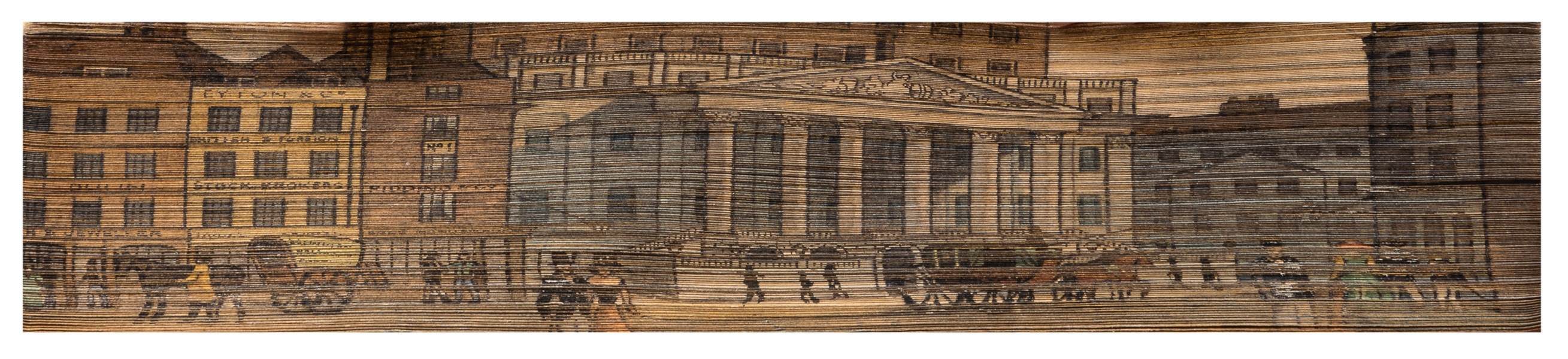  [FORE-EDGE PAINTING]. POLLOK, Robert (1798-1827). The Cours...