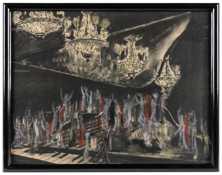  SVOBODA, Josef (Czech, 1920-2002) Untitled. (Stage Design)....