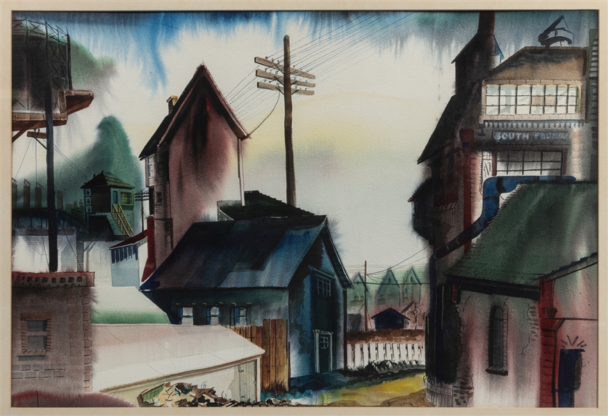  GESSERT, Earl (American, 1919-1997) Untitled. (Milwaukee In...