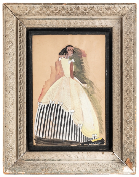  PRATT, John (American, 1911-1986) “Creole Girl” from the Ba...