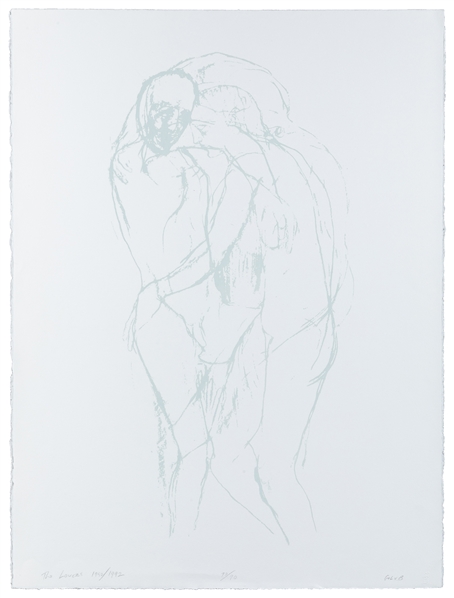  GOLUB, Leon (American, 1922–2004). The Lovers. 1952/1992. S...