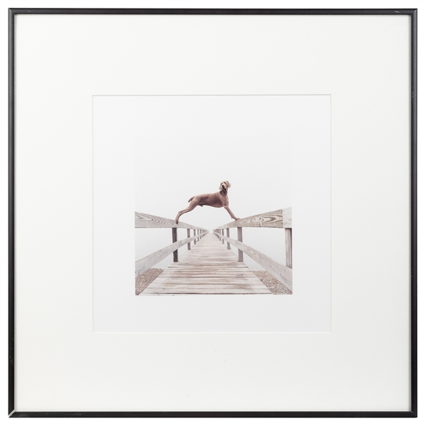  WEGMAN, William (American, b. 1943). Covered Bridge. 1998 E...