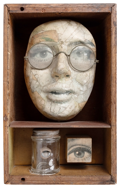  NELSON, Jack (American, b. 1929) Untitled (Face and Eyes Sh...