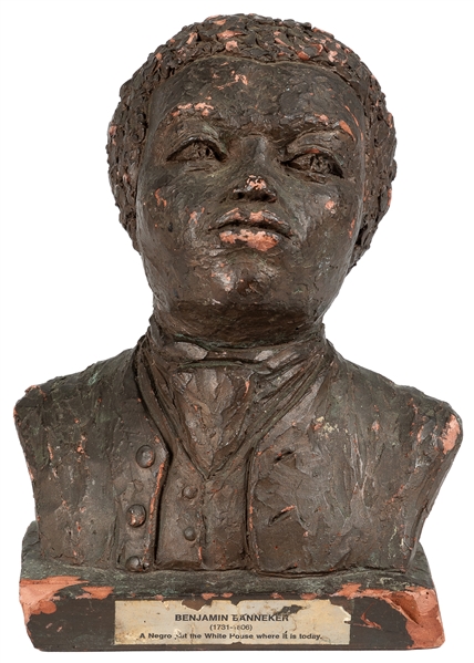  HARDISON, Ruth Inge (American, 1914–2016). Bust of Benjamin...