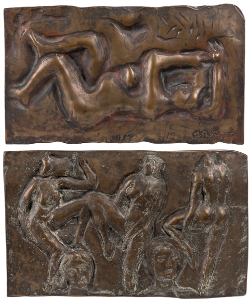  PATTISON, Abbott (American, 1916-1999) Two Figurative Bronz...