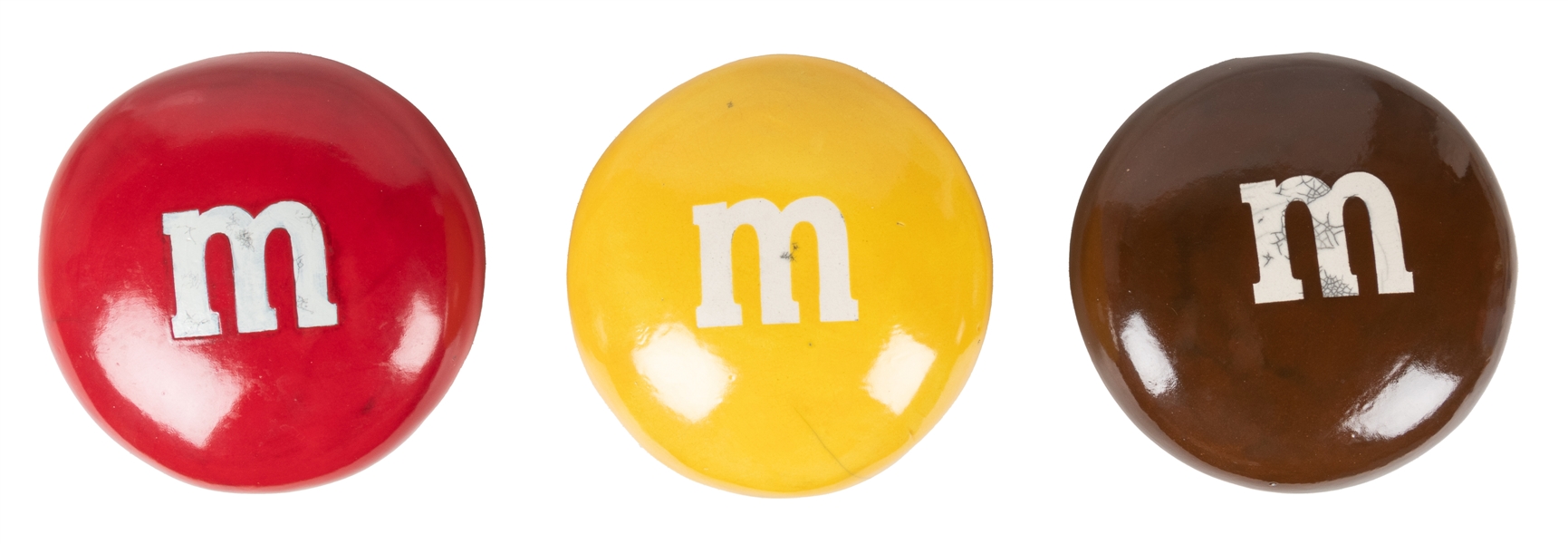  SHAPIRO, Karen (American, b. 1947) M & M’s. (Three Oversize...