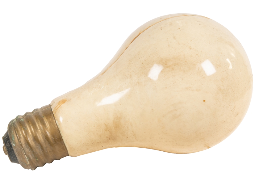  (American, 20th century). Oversize Lightbulb Display Object...